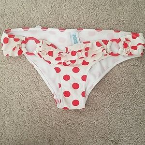 Pink swim bottom. Super cute